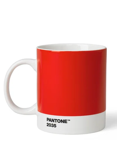 Pantone Vibrant Hue Mug – Red