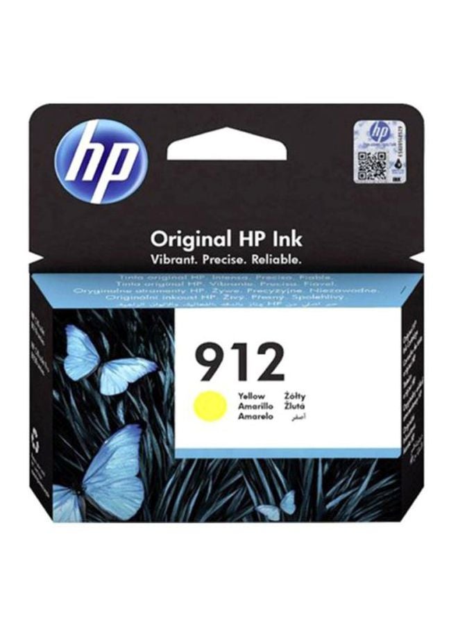 HP خرطوشة حبر 3YL79AE أصلية بلون 912 912 أصفر - Image 1