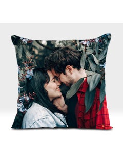 blinkNshop blinkNshop Personalized Photo Cushion Cover with Filler 12 X 12 Inch  - Image 2