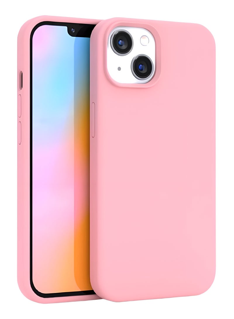 BORTONY iPhone 13 Case Liquid Silicone Anti Scratch Anti Fingerprint Soft Silky Touch Shockproof Protective Cover for Apple iPhone 13  - Image 1