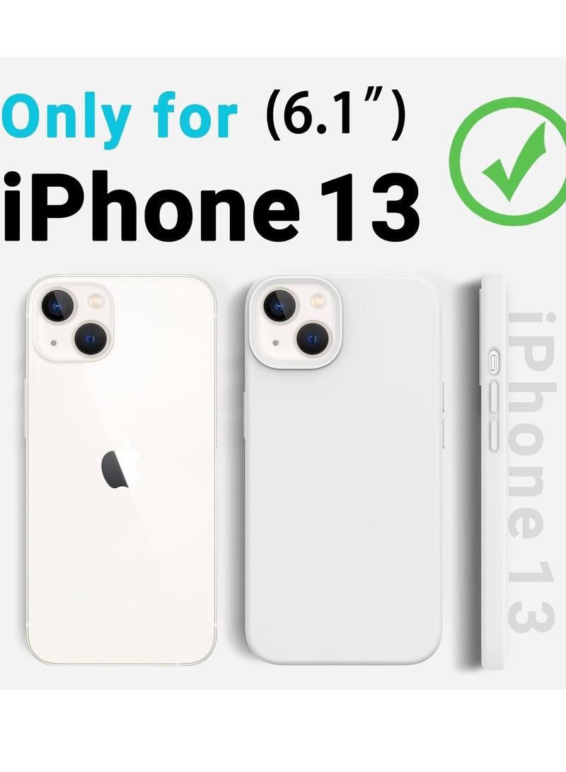 BORTONY iPhone 13 Case Liquid Silicone Anti Scratch Anti Fingerprint Soft Silky Touch Shockproof Protective Cover for Apple iPhone 13  - Image 2