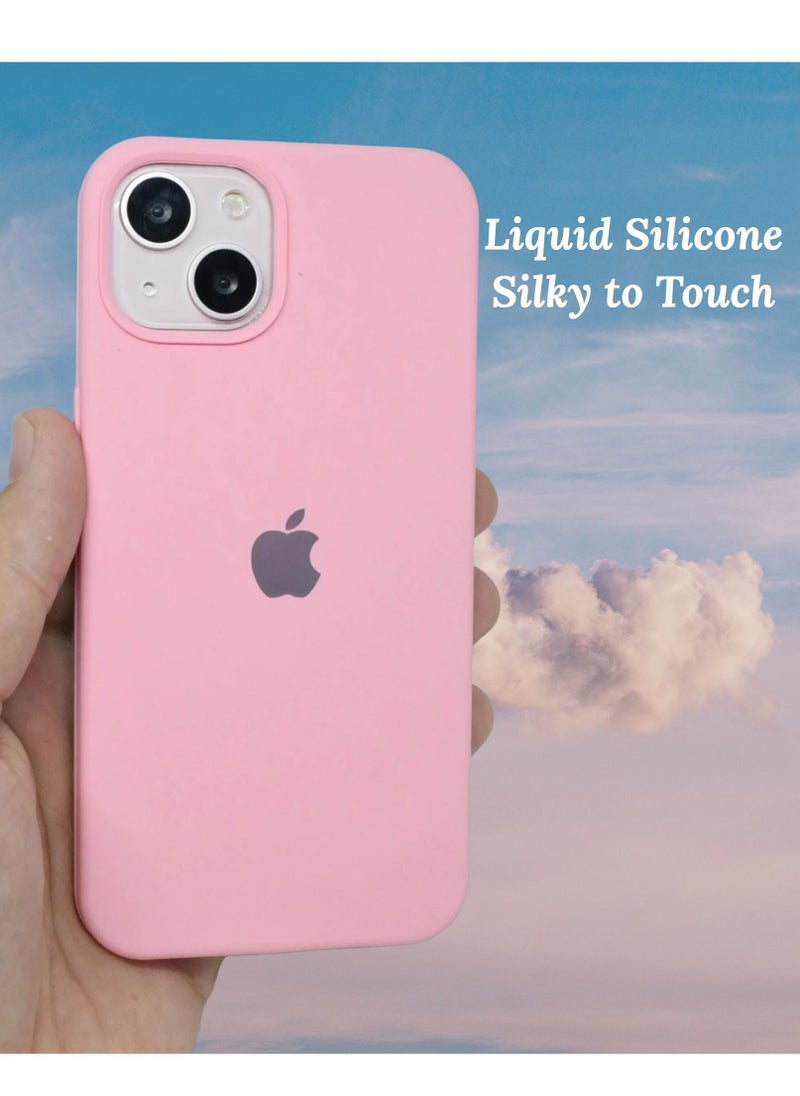 BORTONY - iPhone 13 Case Liquid Silicone Anti Scratch Anti Fingerprint Soft Silky Touch Shockproof Protective Cover for Apple iPhone 13 - Image 1
