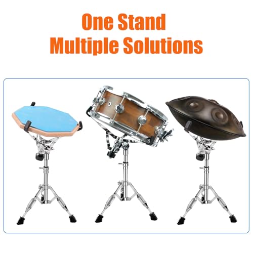 Softline Pro Snare Drum and Practice Pad Stand 1.7 Kg Double Braced Tripod Stand Adjustable Fit For 10''-14'' Dia Drums Height Range 37 to 52 cm (SP-SS-D) - Image 3