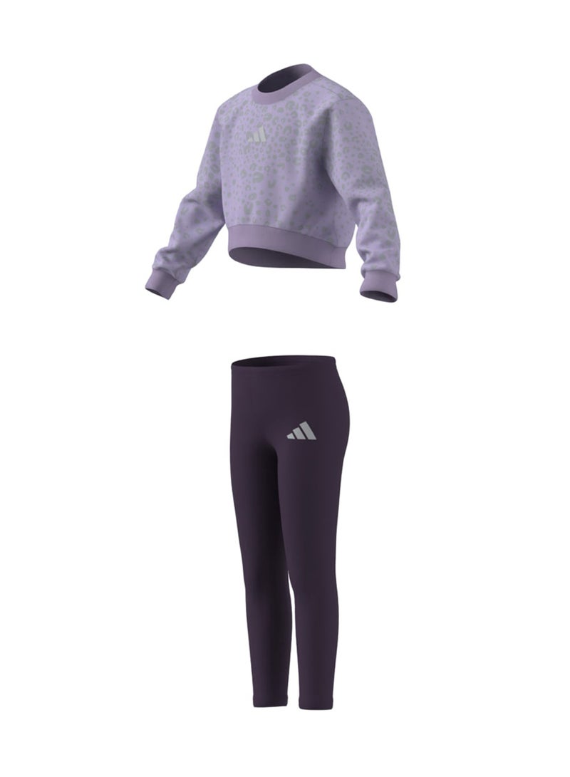 اديداس مجموعة أناقة الأطفال اليومية - Image 5