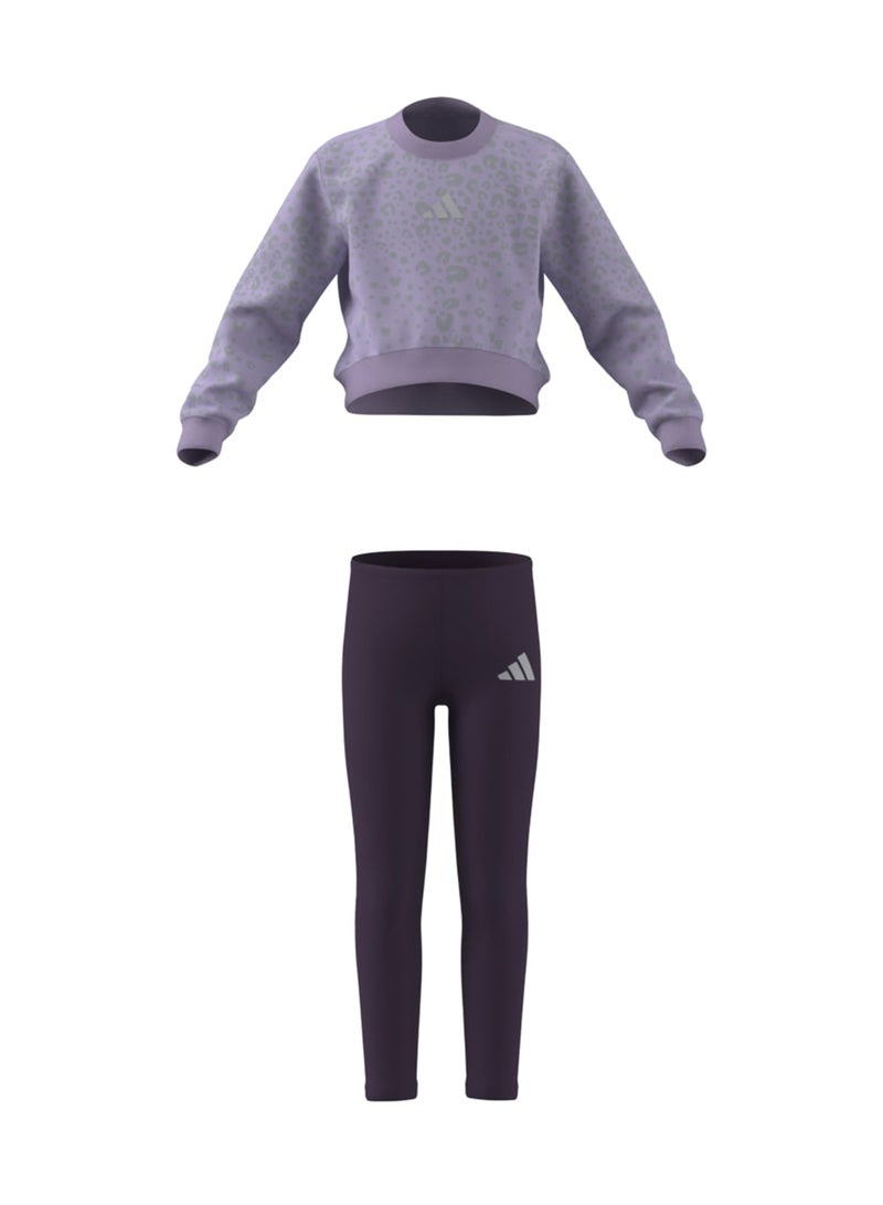 اديداس مجموعة أناقة الأطفال اليومية - Image 1