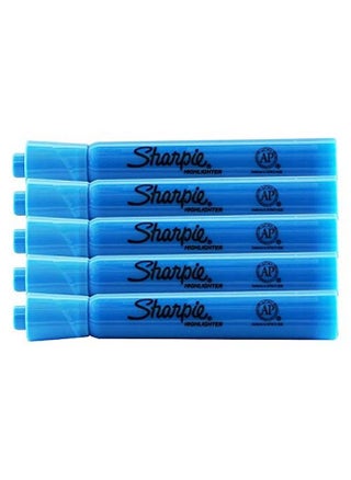 Accent Tankstyle Highlighters 5 Colored Highlighters Chisel Tip (Fluorescent Blue 5Pack) - pzsku/Z92C198C32C5D91221DC6Z/45/_/1693985866/369d190d-ab1a-4264-bbec-8fd68efaf539