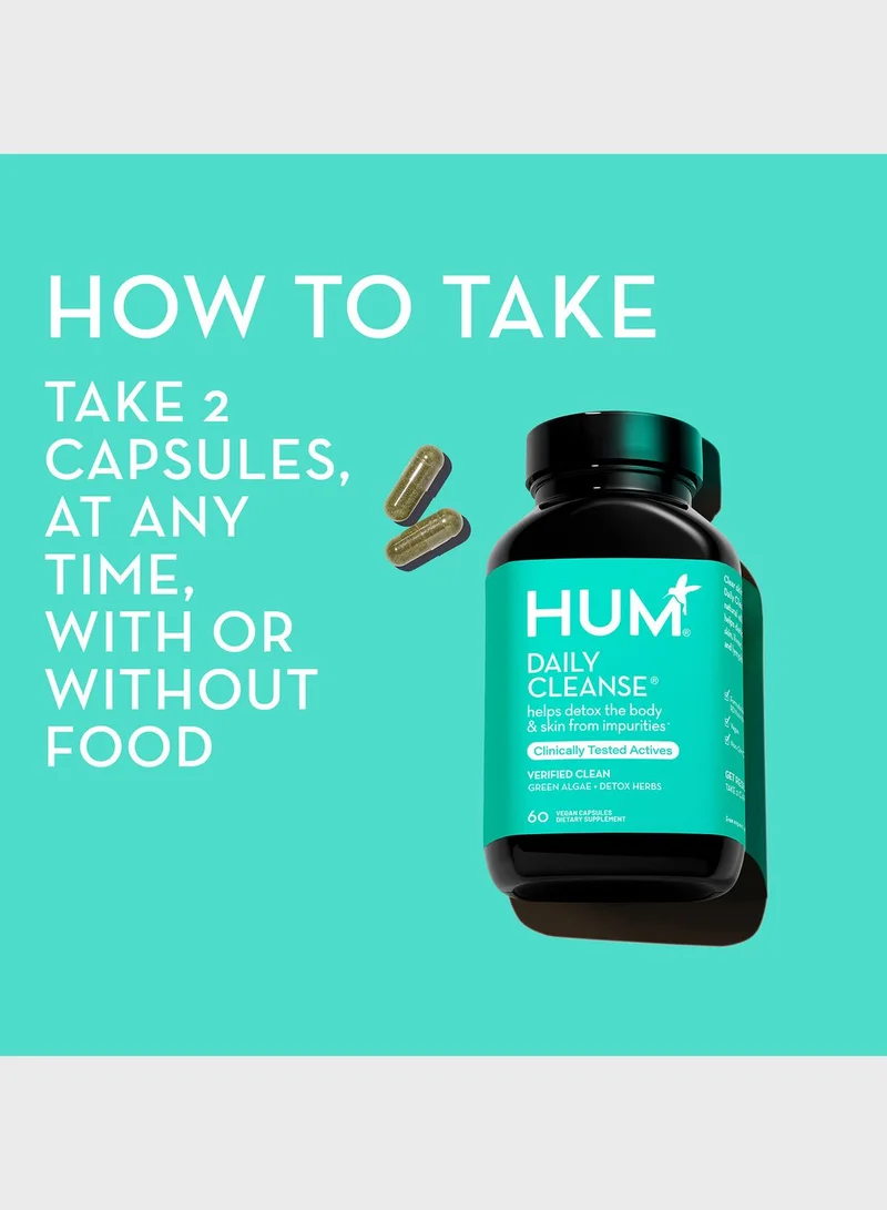 Hum Nutrition Daily Cleanse Skin Supplement
