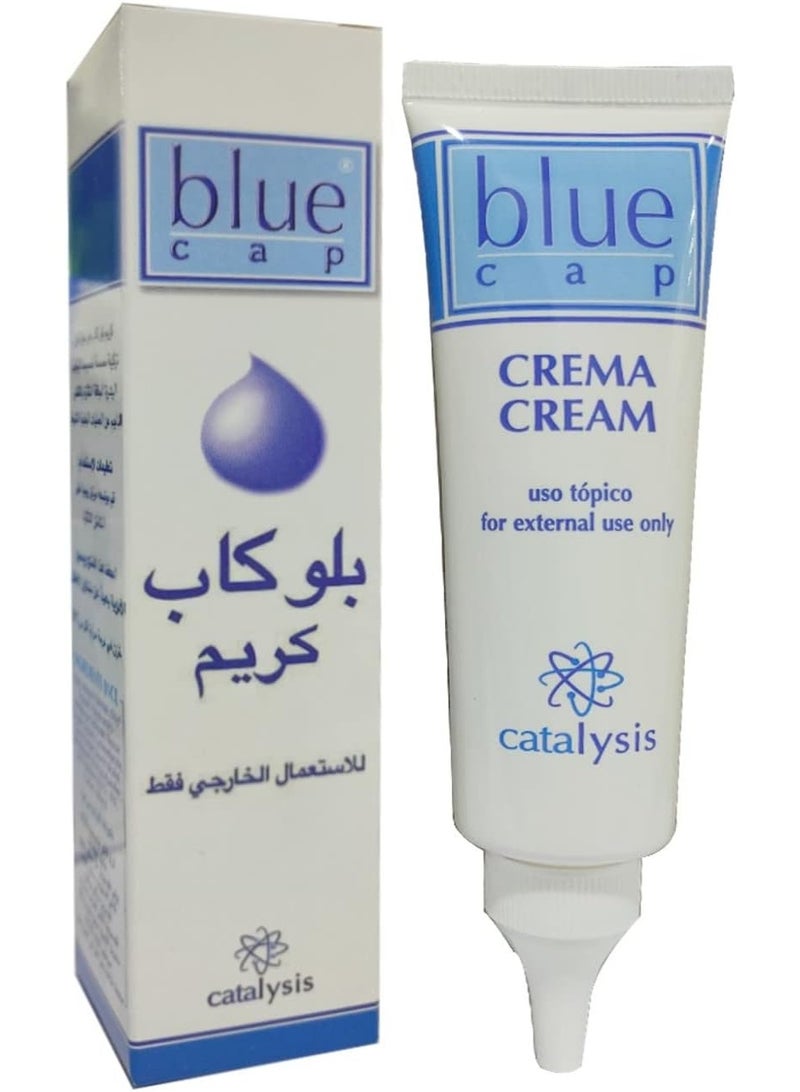 Blue Cap Psoriasis Cream 50g - Moisturizing for Dry, Scaly Skin - Nourish Your Skin - Shiny Skin - Image 2