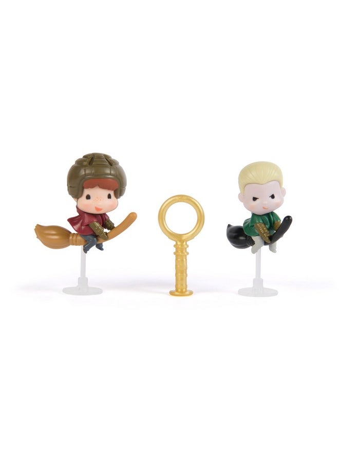 SPIN MASTER Harry Potter Micro Magical Moments, Quidditch Surprise Set with 2 Figures (Approx. 3.8 cm Tall) and Accessories, Toy for Children from 6 Years, Fan Item (Assorted)  - Image 1