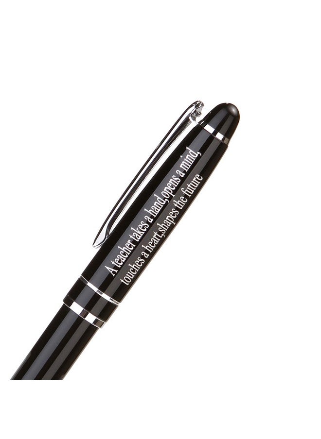 FAYERXL - Personalized Pens Teacher Appreciation Gifts For Men Women,Engraved Teachers'Gift Pen From Student,Preschool Teacher Appreciation Gifts (A Teacher Takes A Hand) - Image 1