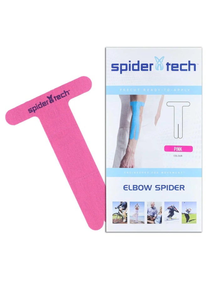 سبايدر تيك شريط لاصق لعلم الحركة. مرفق مقطوع مسبقًا - عبوة من 6 قطع - وردي - Image 4