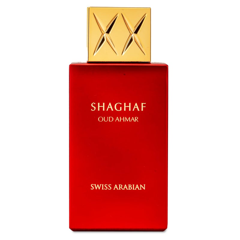 SWISS ARABIAN شغف عود أحمر من Swiss Arabian - منتجات فاخرة من دبي - عطر شخصي بخاخ EDP يدوم طويلاً ومغري - رائحة مغرية، توقيع مميز - العطر الفاخر من العربية - 2.5 أونصة - Image 1