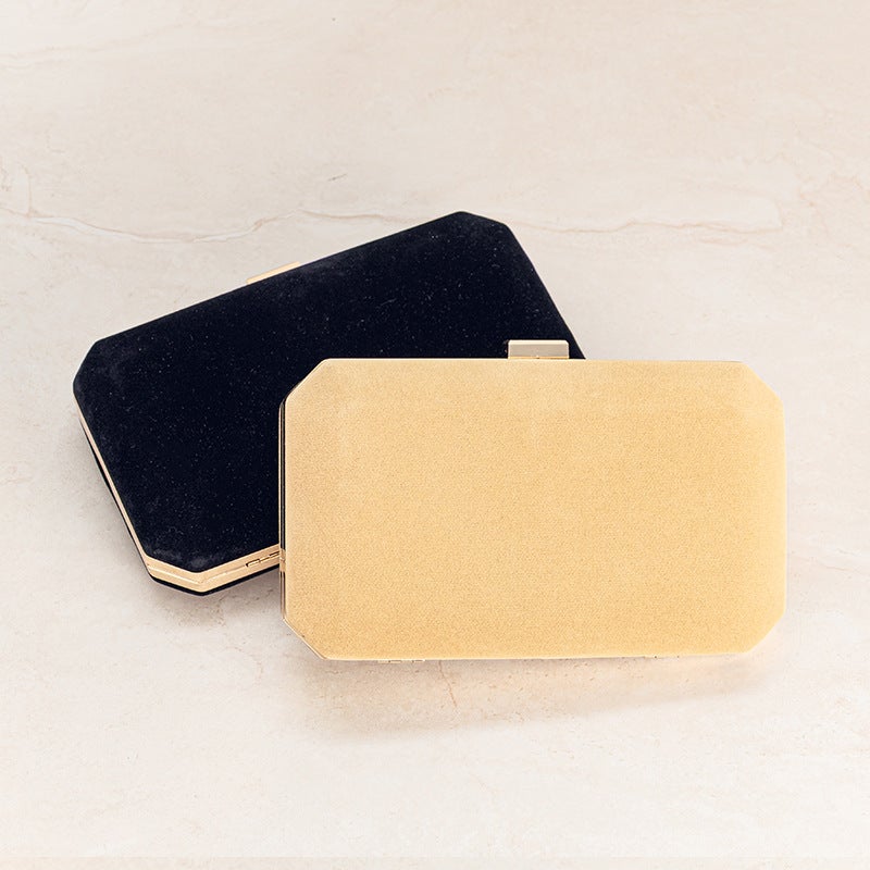 Women'S Evening Clutch For And E-Commerce, Suitable For Dresses And Banquets, Niche Single-Shoulder Hardware Clasp Evening Bag - Image 2