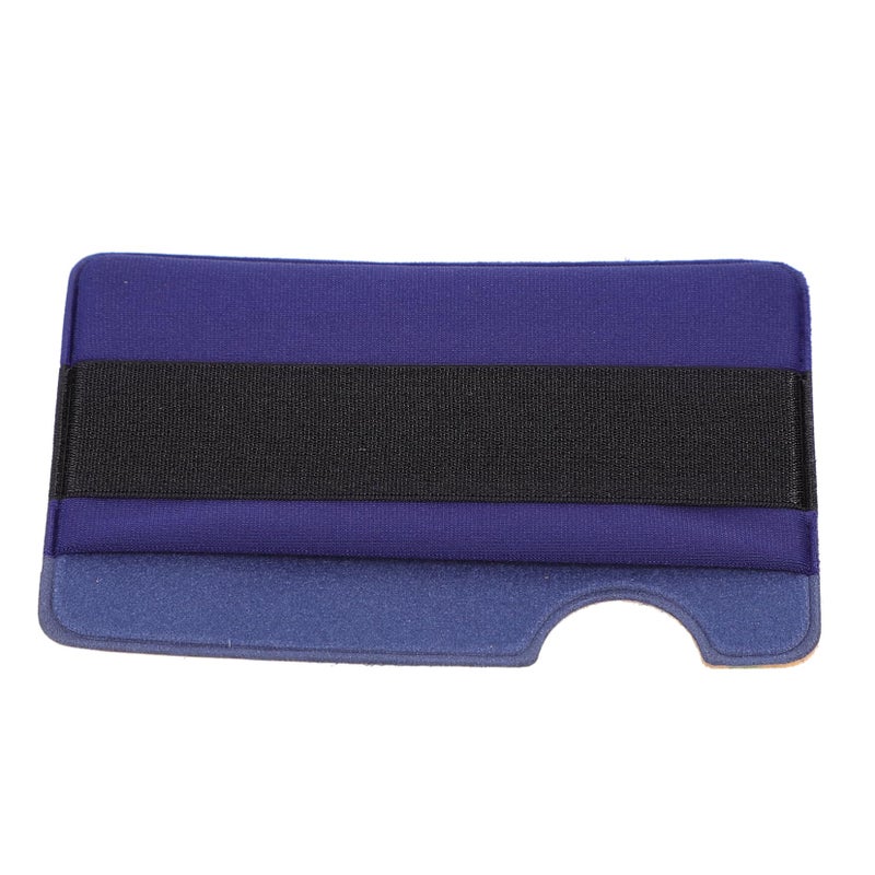 Blue Universal Self Adhesive Card Holder Sticker for Phone Back Wallet Case - Image 2