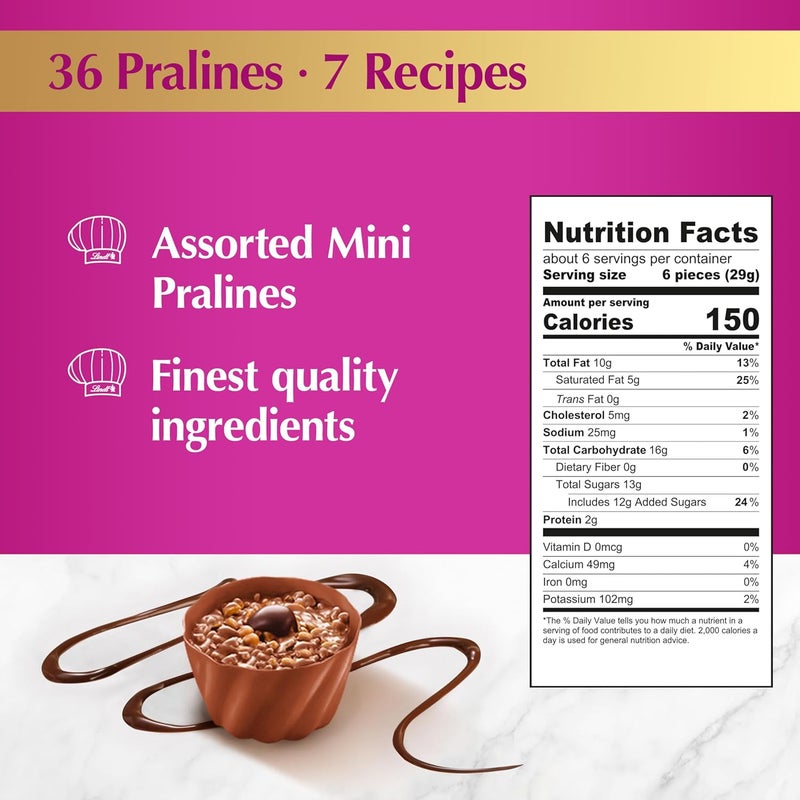 Lindt Mini Pralines Assorted Chocolate Box - Image 2