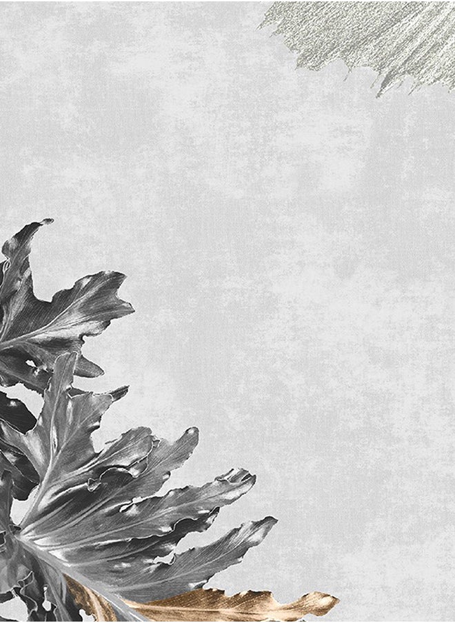 إن - هاوس دواسة باب وحمام ناعمة تركية مستطيلة من المخمل - فاتح رمادي - 60×40 سم  - Image 5