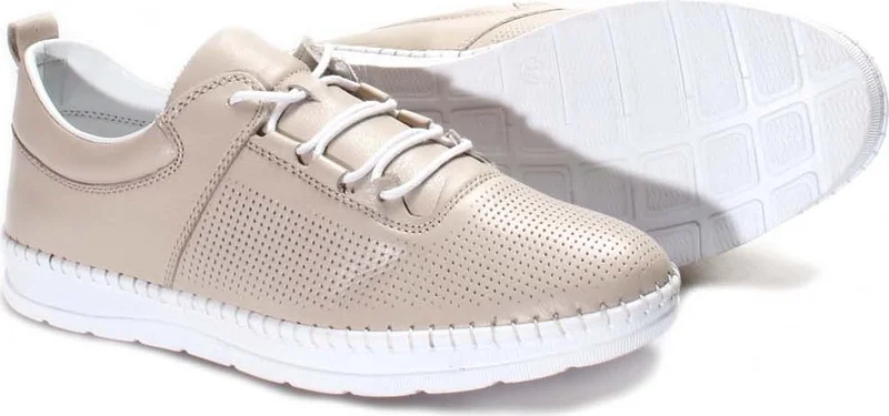 فاست ستيب Leather Women's Casual Shoes 934ZA105LZR