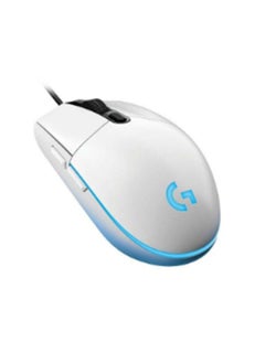 Logitech Logitech G102 Light Sync Gaming Mouse with Customizable RGB Lighting, 6 Programmable Buttons, Gaming Grade Sensor, 8 k dpi Tracking,16.8mn Color, Light Weight (White)  - Image 3