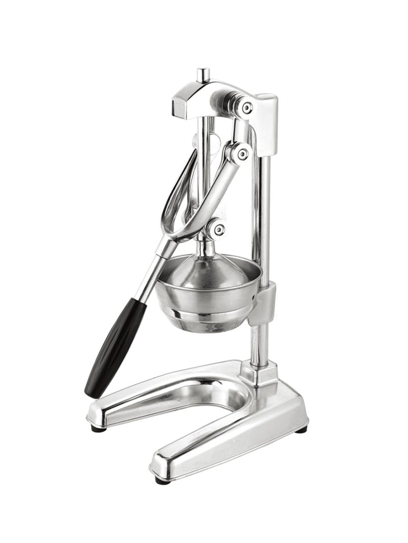 Courant Alloy Steel Orange Juice Squeezer HeavyDuty EasytoClean Professional Citrus JuicerCommercialGrade Handpress Juicer 5 FruitJuicing BowlSturdy Manual Citrus Press Countertop Chrome - Image 1