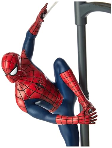 Paladone Spiderman Desk Lamp Officially Licensed Disney Table Light Marvel Streetlight Spider Man Spotlight Gift for Multiverse Fans - Image 1