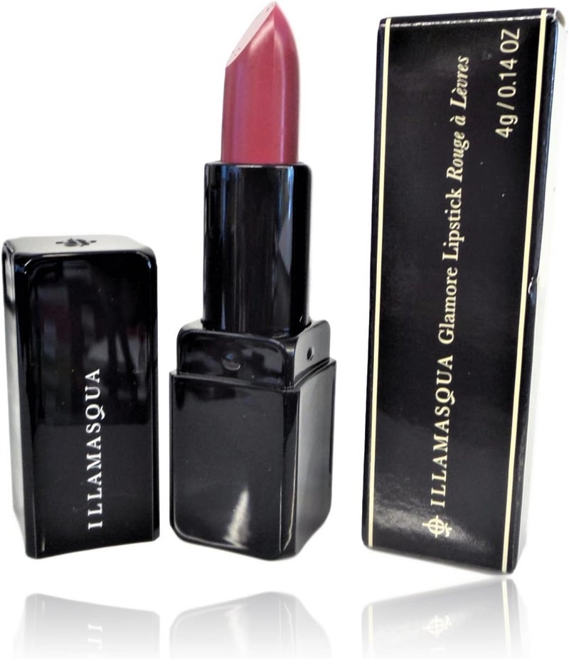 illamasqua Glamore Lipstick in Glissade a bold pink satin finish 4g