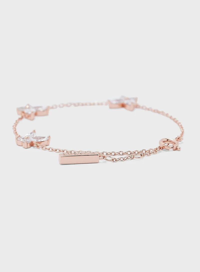 OLIVIA BURTON Sparkle Butterfly Bracelet