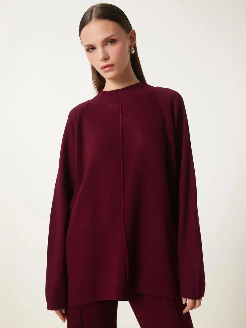 إسطنبول الساحرة ISTANBUL Rib Detailed Knitted Two-Piece Set