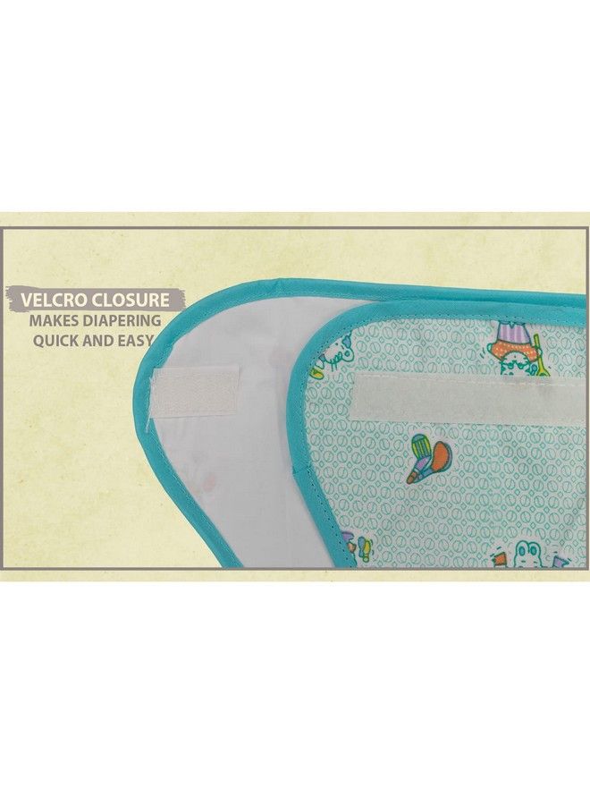 Lollipop lane Waterproof Nappies Diaper Covers With Belt For Insert Pack Of 3 (Large)  - Image 5