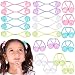 Expressions 20pc Ponytailers Ponytail Balls Hair Elastics16mm DiamondValue Pack - Image 2