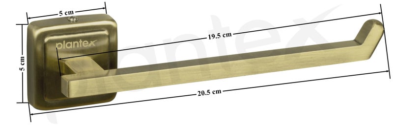 Plantex 304 Grade Stainless Steel Towel Hanger for Washbasin/Napkin Holder for Bathroom & Kitchen/Hand Towel Hanger/Bathroom Accessories - Decan (Brass Antique) - Image 4