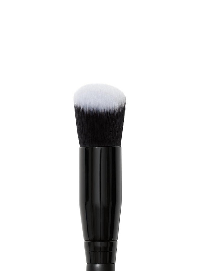 elf e.l.f. Camo Liquid Blush Brush, Angled Blush Brush Ideal For Applying & Blending Colors On Cheeks, Soft, Dense Bristles, Vegan & Cruelty-free - Image 2