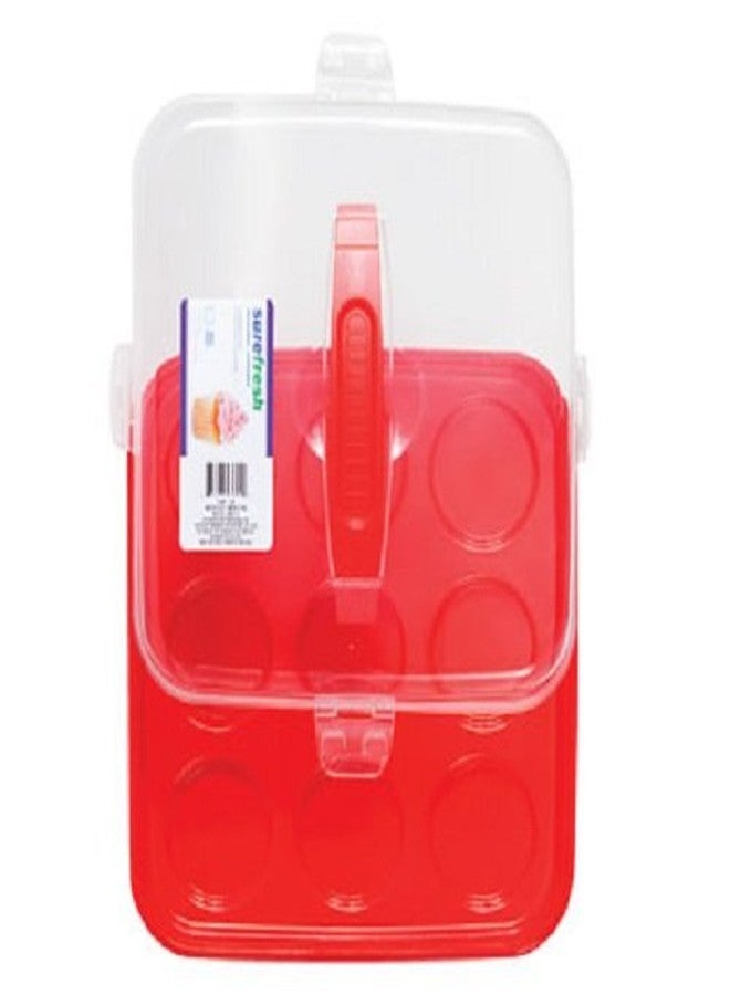 SureFresh Sure Fresh Plastic Cupcake Carriers with Handles - Image 2