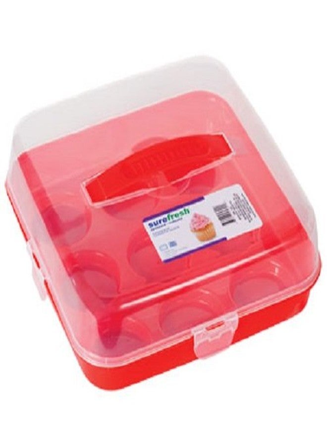 SureFresh Sure Fresh Plastic Cupcake Carriers with Handles - Image 1