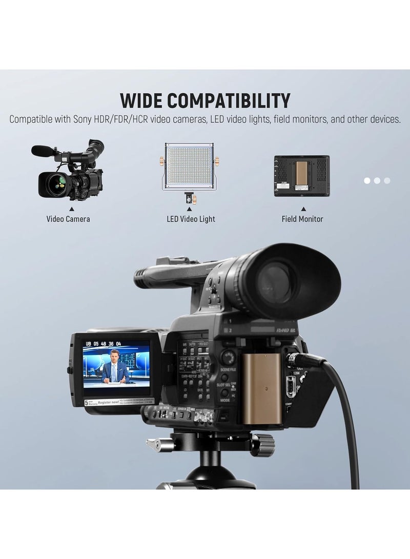 Neewer NEEWER TNP-F750 7000mAh NP-F750 Battery with Type-C Power Port | High-Capacity Rechargeable Lithium Battery for LED Lights, Monitors, and Cameras - Image 5