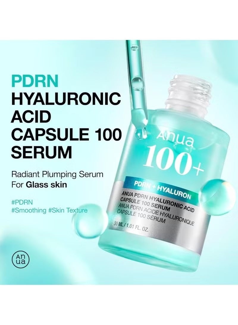 Anua Wonder Anua PDRN + Hyaluronic Acid Capsule Serum 100 Capsules – Intensive Repair & Hydration – Korean Made - Image 2