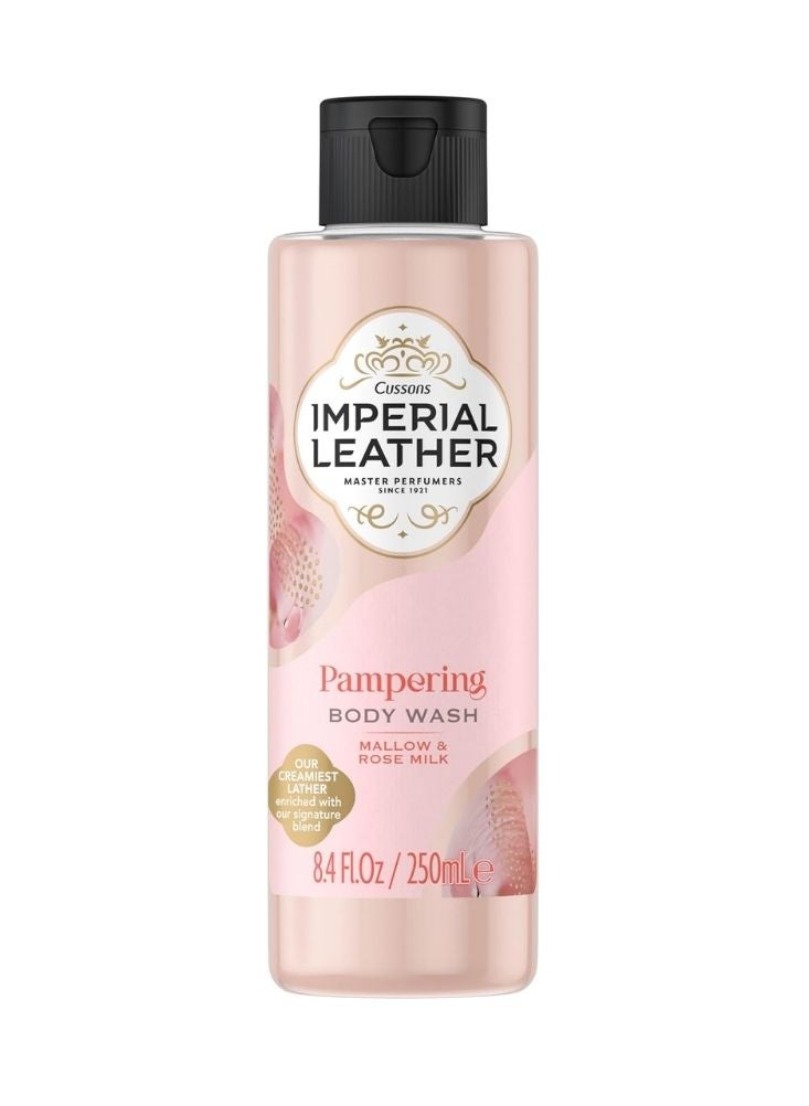 إمبيريال ليزر غسول الجسم "إمبريال ليذر" المُدلل - حليب الخطمي والورد، ٢٥٠ مل - Image 1