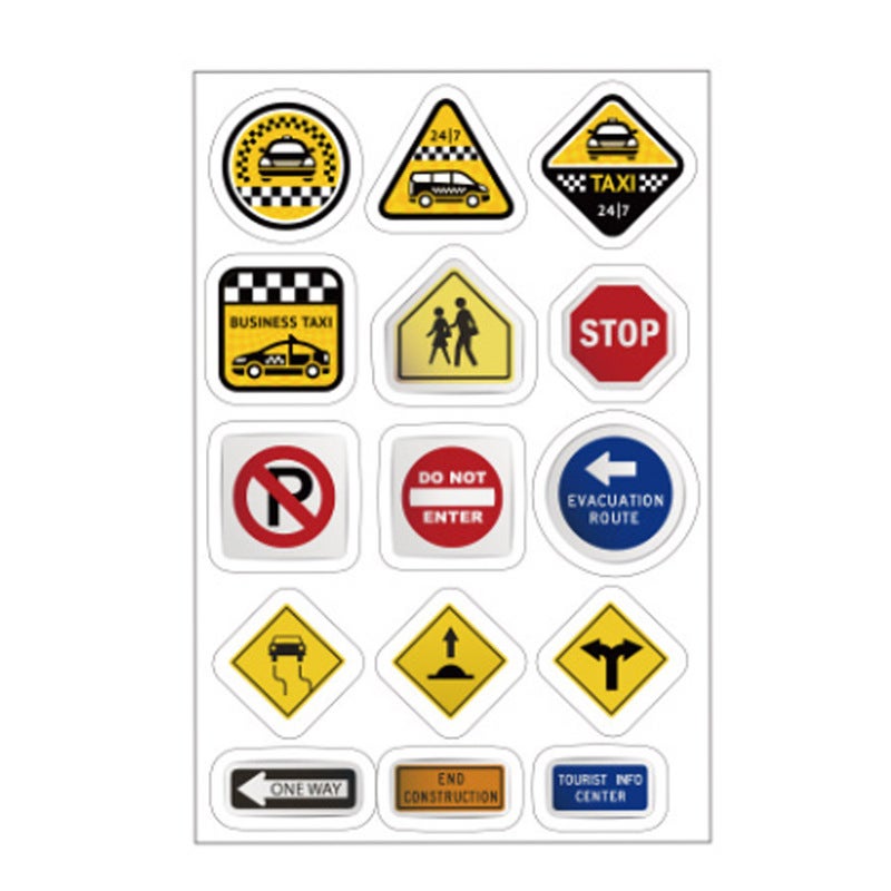 general DIY Road Scene Tape for Cars and Trains - Car Sticker Decoration - Image 1