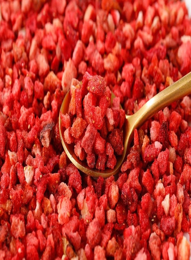 ULTHMOK Premium Freeze Dried Strawberries Pieces 16 Oz/1 Lb/454g,Frozen Dried Strawberry,100% Natural & No Additives. - Image 5