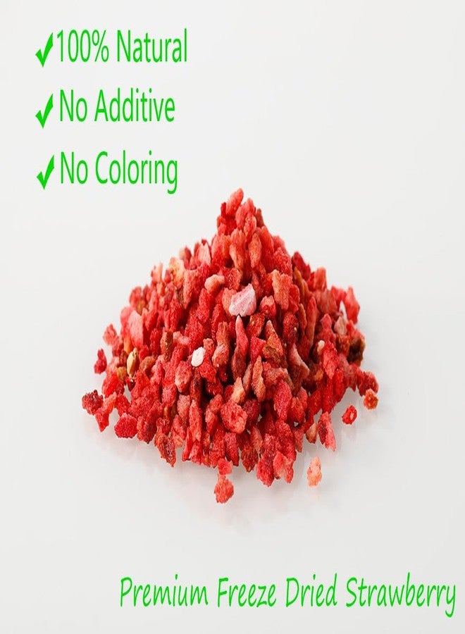 ULTHMOK Premium Freeze Dried Strawberries Pieces 16 Oz/1 Lb/454g,Frozen Dried Strawberry,100% Natural & No Additives. - Image 4