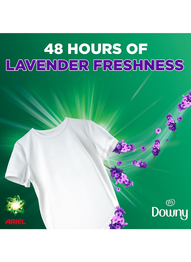 Ariel Fast Dissolving Laundry Detergent Powder With Lavender Dual Pack 2 x 9kg  - Image 4