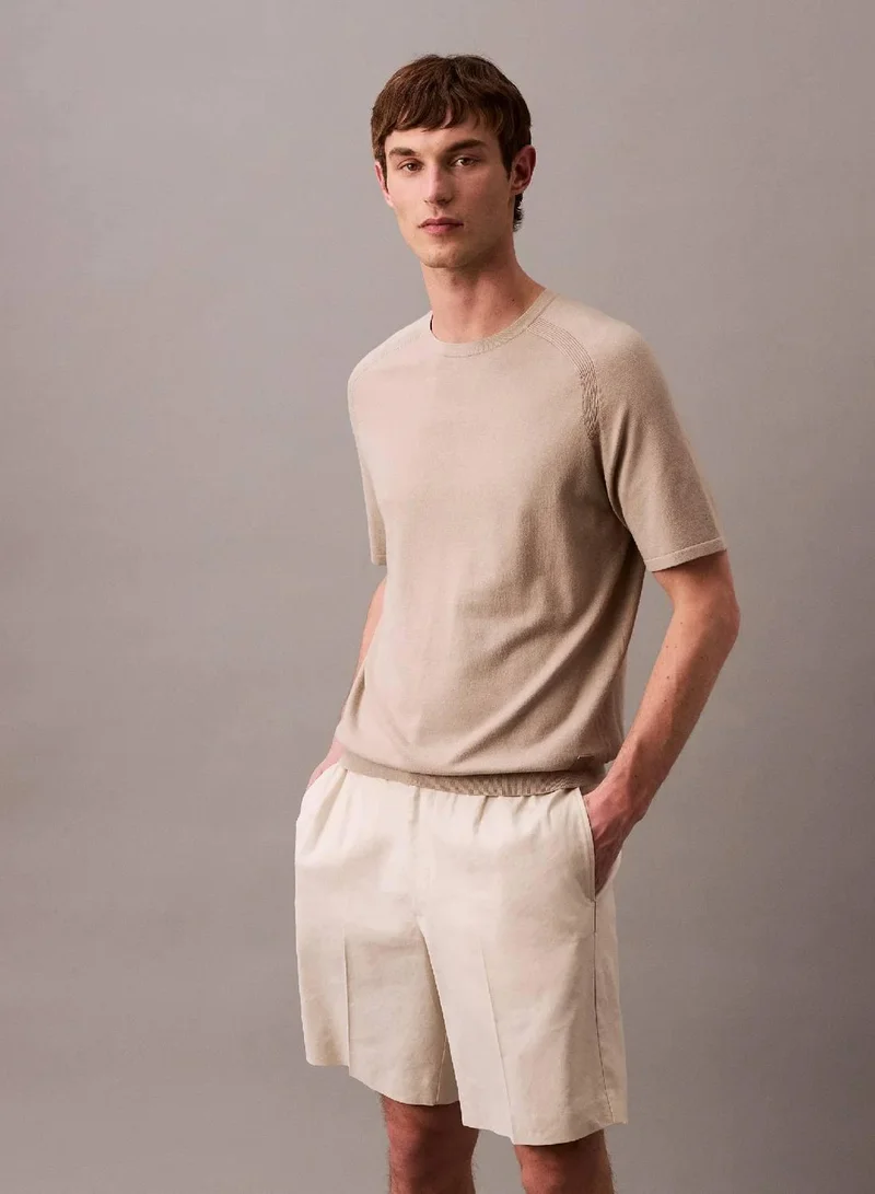 CALVIN KLEIN Linen Lyocell Shorts