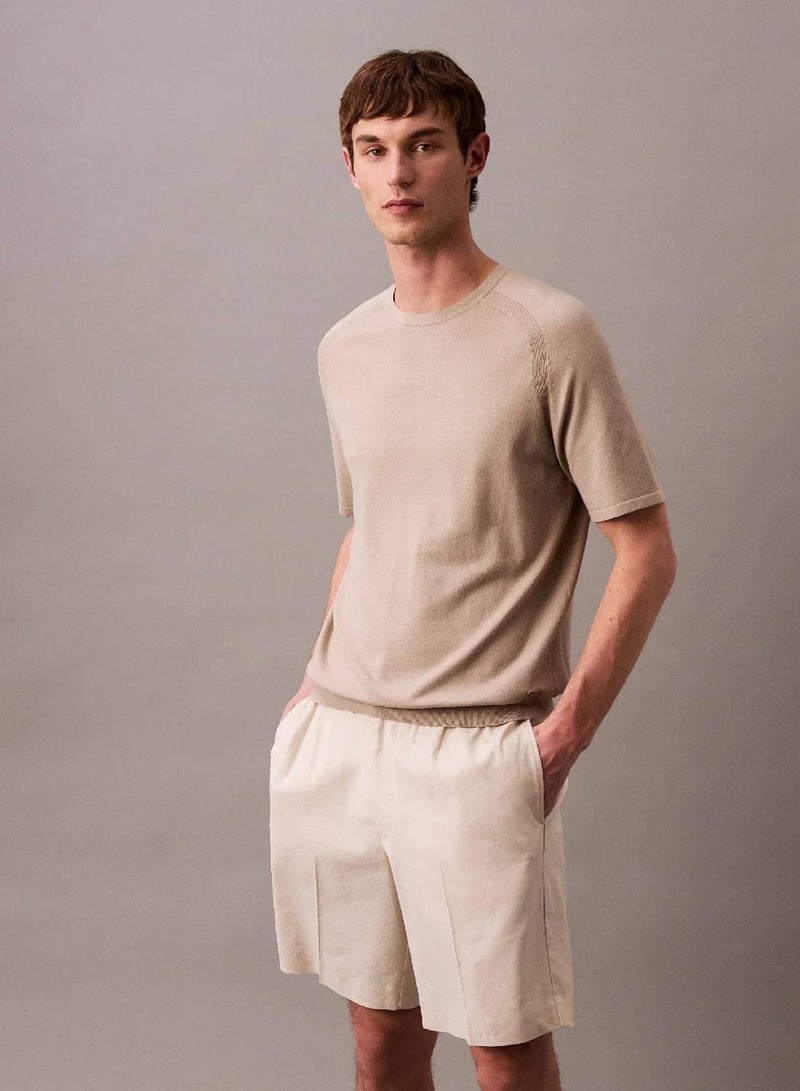 كالفن كلاين شورت كتان ليوسيل - Image 1