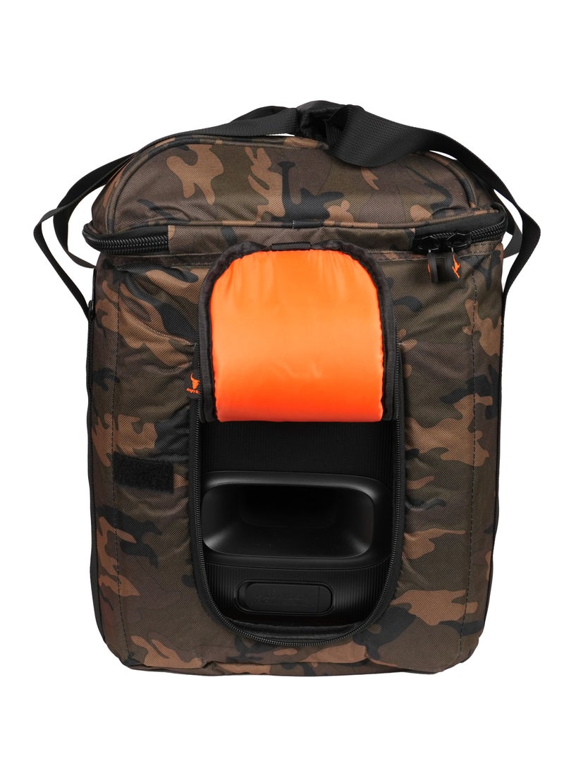 Angry Bull Speaker Bag Safety Carrying Storage Case with Shoulder and Handy Strap Travel Bag for JBL Encore Essential - ARMY D  - Image 3