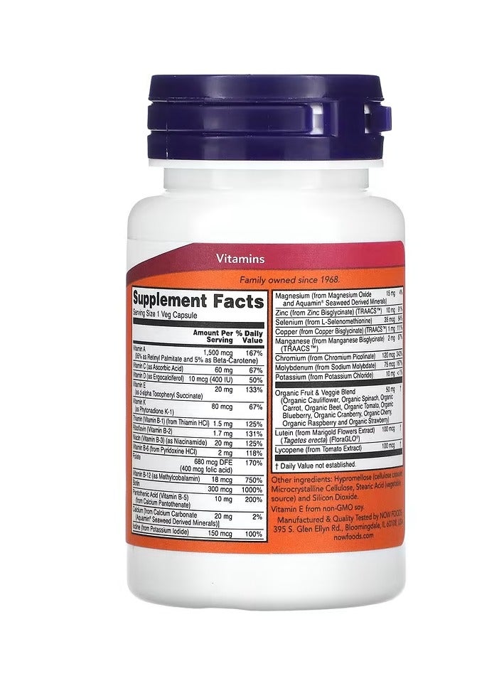 ناو دايلي فيتز - 30 كبسول نباتي - Image 2