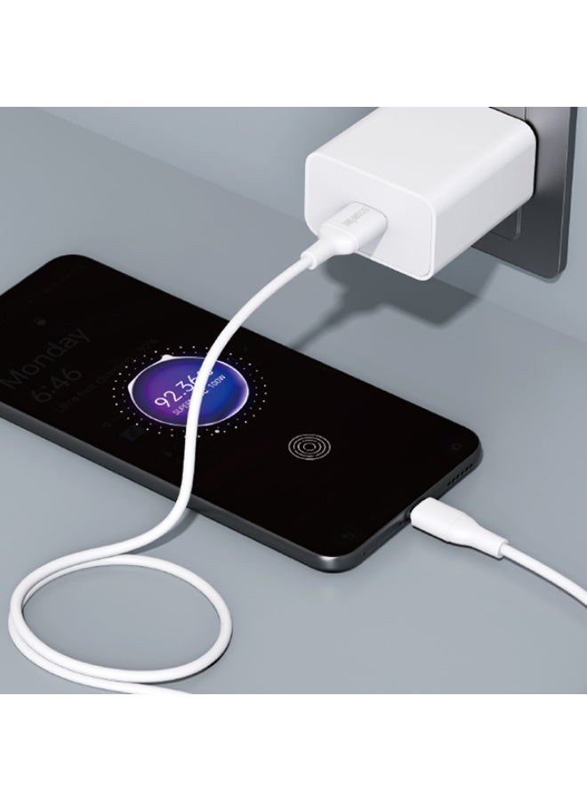 STARFIRE Fast Charging Cable 3A High Speed Data Sync 1m PVC White USB Cable(Micro) - Image 3