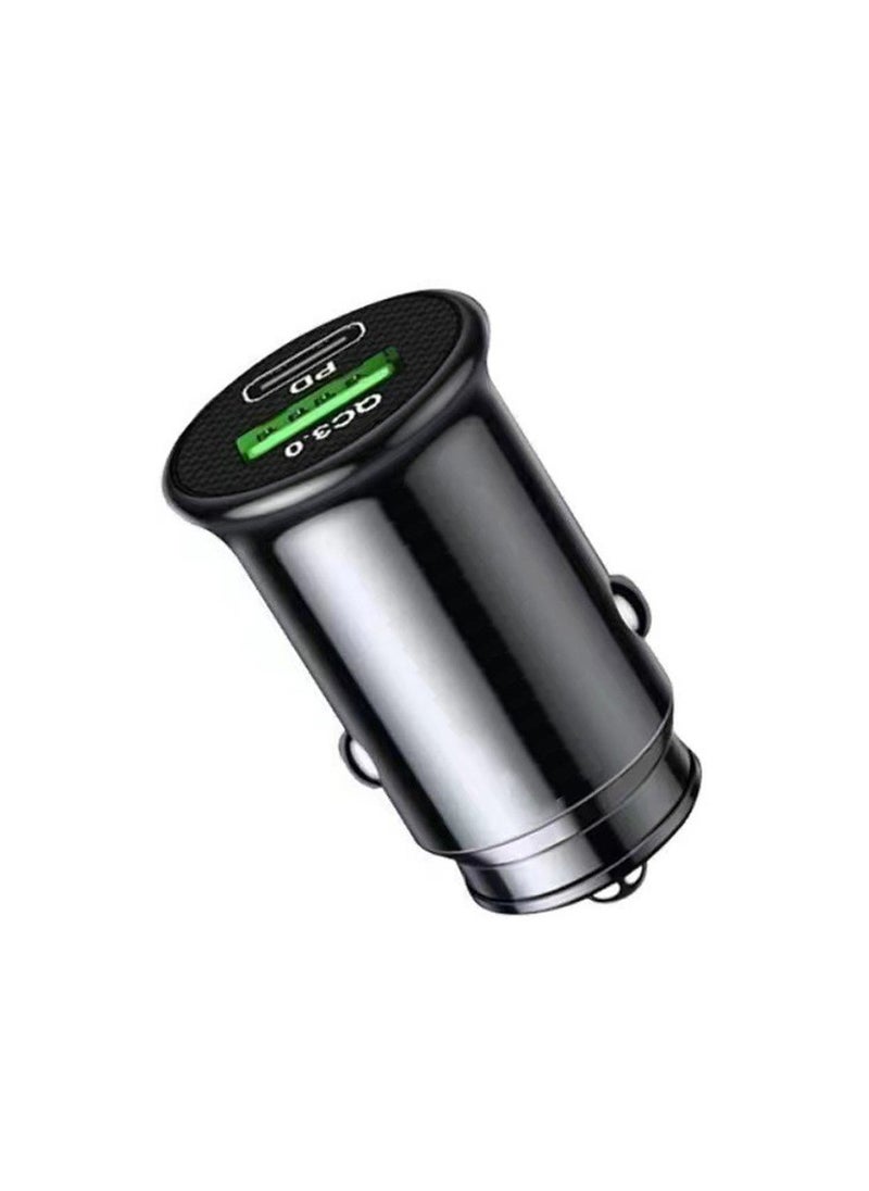Luttec USB C Car Charger Adapter  Double Port 12-24V, Lighter USB A Charger for Auto Fast Charging Phone Tablet Charge for iPhone Pro Max iPad Pro Samsung Galaxy Xiaomi Pixel  - Image 5