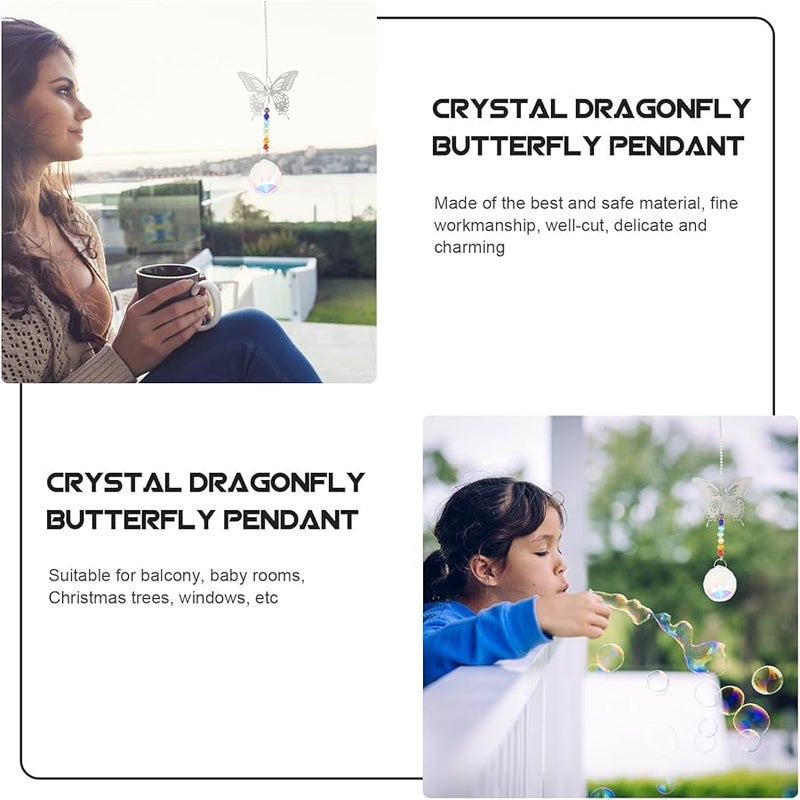 6PCS Crystal Ceiling Fan Pull Chain Geometric Cut Design Wear Resistant Indoor Outdoor - Image 5