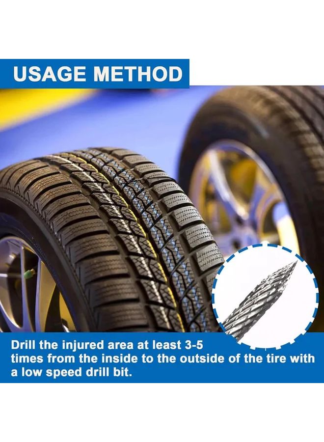 3 Pack Tire Reamer Drill Bits 3mm 4 5mm 6mm Tungsten Steel Car Repair Tool - Image 5