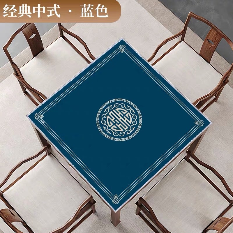 New Chinese-Style Mahjong Mat, Silent Non-Slip Mat, Card Mat, Mahjong Table Mat, Household Dirt-Resistant, Easy To Care For, Card Shuffling Machine Mat, - Image 2