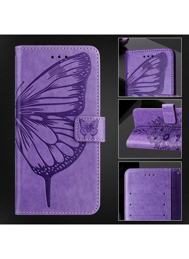 S-TOP Case For Realme C53 India/Narzo N53 4G Global Embossed Butterfly Leather Phone Case - Image 5